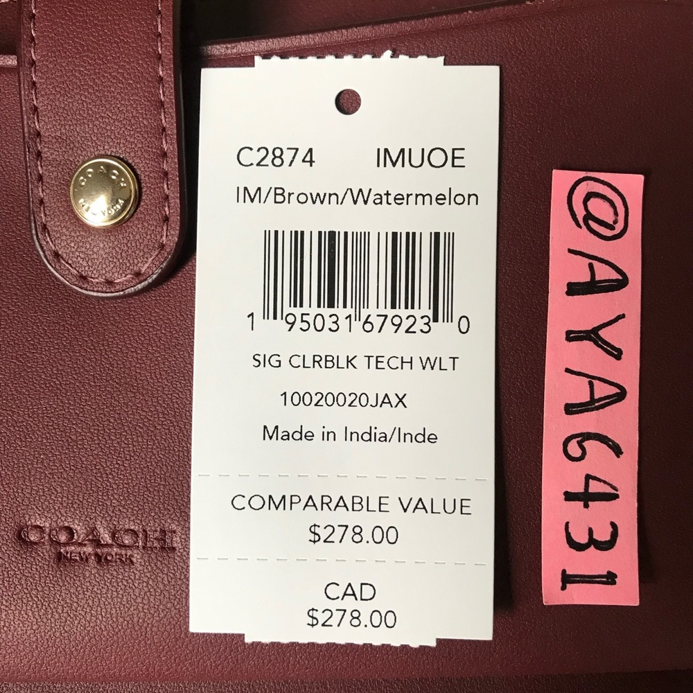 Coach wallet🎈🎈 - Picture 4 of 8